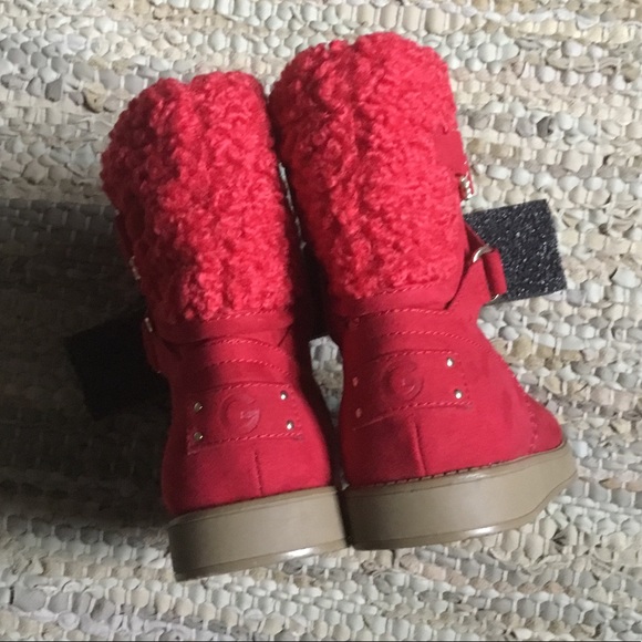 GBG Los Angeles Adlea Fur Booties - Picture 5 of 6